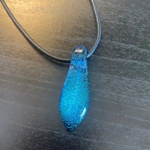 Glass blown necklace